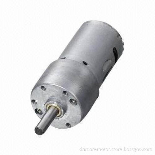 12V DC Gear Motor for Vending Machines/Robots/Car Readers with Ø6mm Inline Shaft, 32mm Gearbox